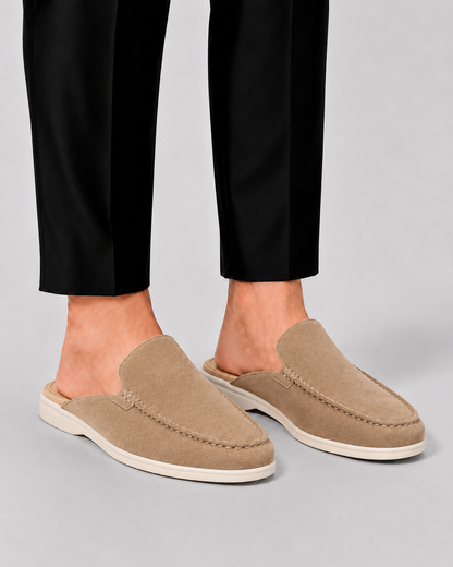 Men's Loafer Mules | Open Back Slip-On Summer Shoes