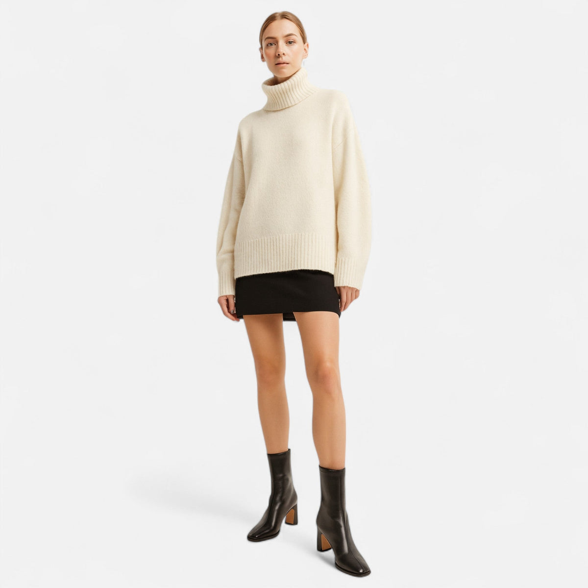 Women's Vintage Ankle Boots | Square Toe Block Heel Style