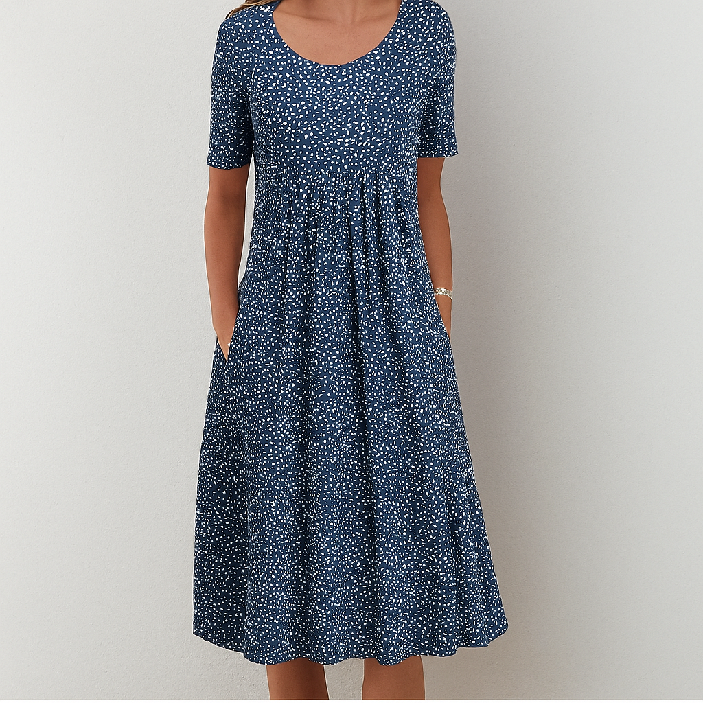 Women's Floral Ruffle Summer Dress | Vintage Style