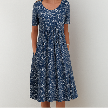 Women's Floral Ruffle Summer Dress | Vintage Style