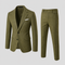 Men's Slim Fit Summer Suit | Linen-Style Two-Piece