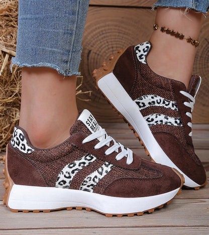Women's Platform Walking Sneakers | Ergonomic Arch Support Comfort