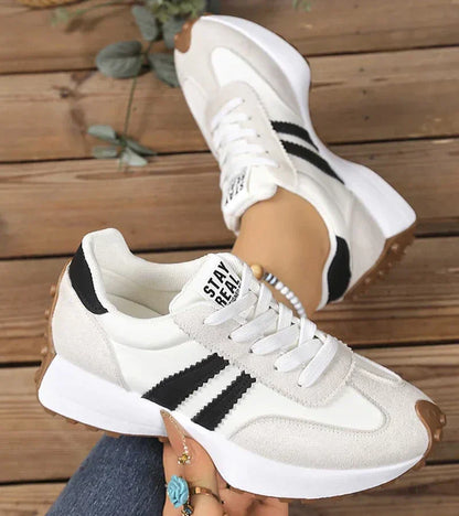 Women's Platform Walking Sneakers | Ergonomic Arch Support Comfort