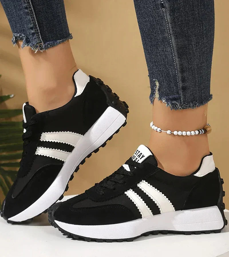 Women's Platform Walking Sneakers | Ergonomic Arch Support Comfort