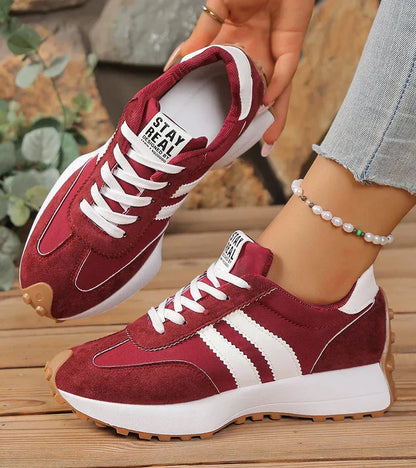 Women's Platform Walking Sneakers | Ergonomic Arch Support Comfort