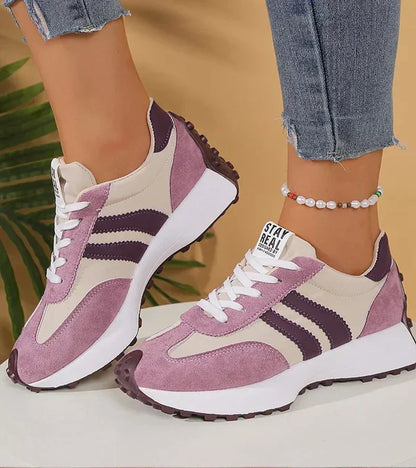Women's Platform Walking Sneakers | Ergonomic Arch Support Comfort
