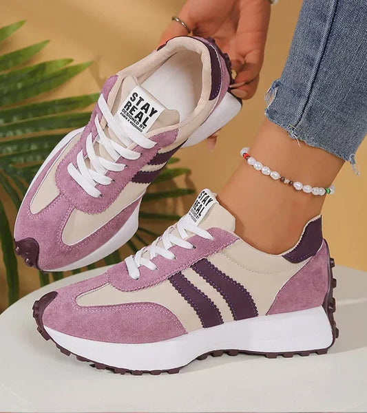 Women's Platform Walking Sneakers | Ergonomic Arch Support Comfort