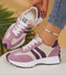 Women's Platform Walking Sneakers | Ergonomic Arch Support Comfort