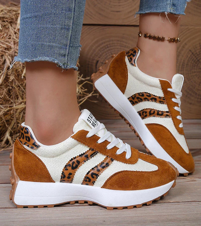 Women's Platform Walking Sneakers | Ergonomic Arch Support Comfort