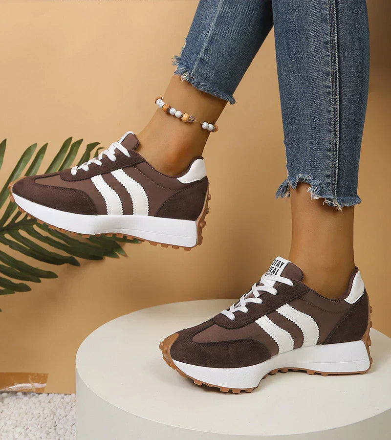 Women's Platform Walking Sneakers | Ergonomic Arch Support Comfort