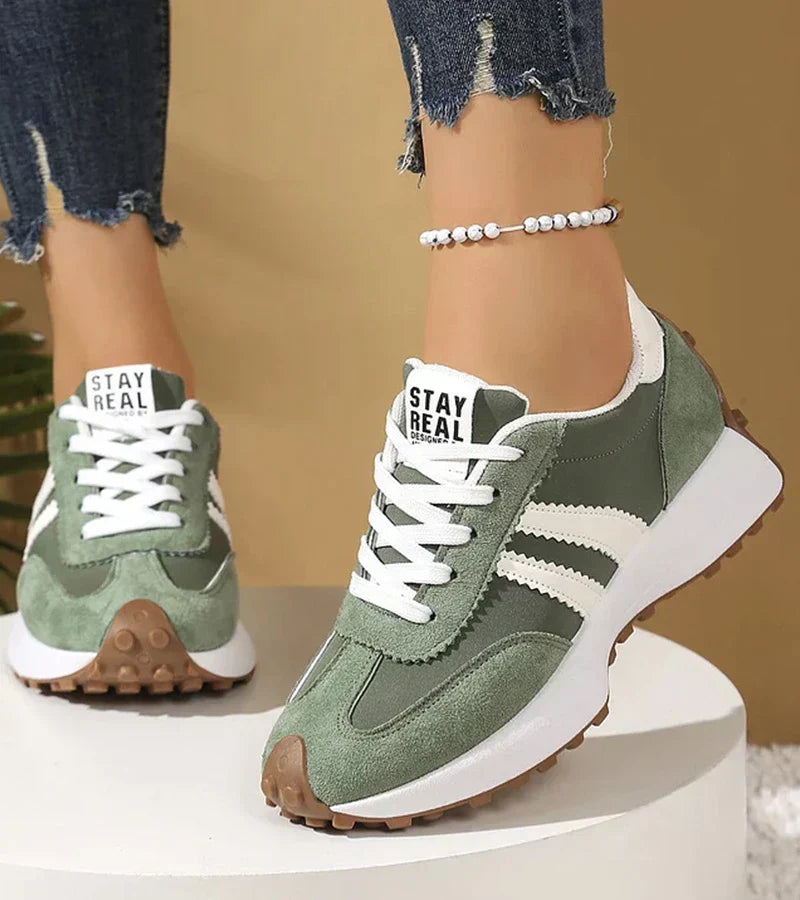 Women's Platform Walking Sneakers | Ergonomic Arch Support Comfort