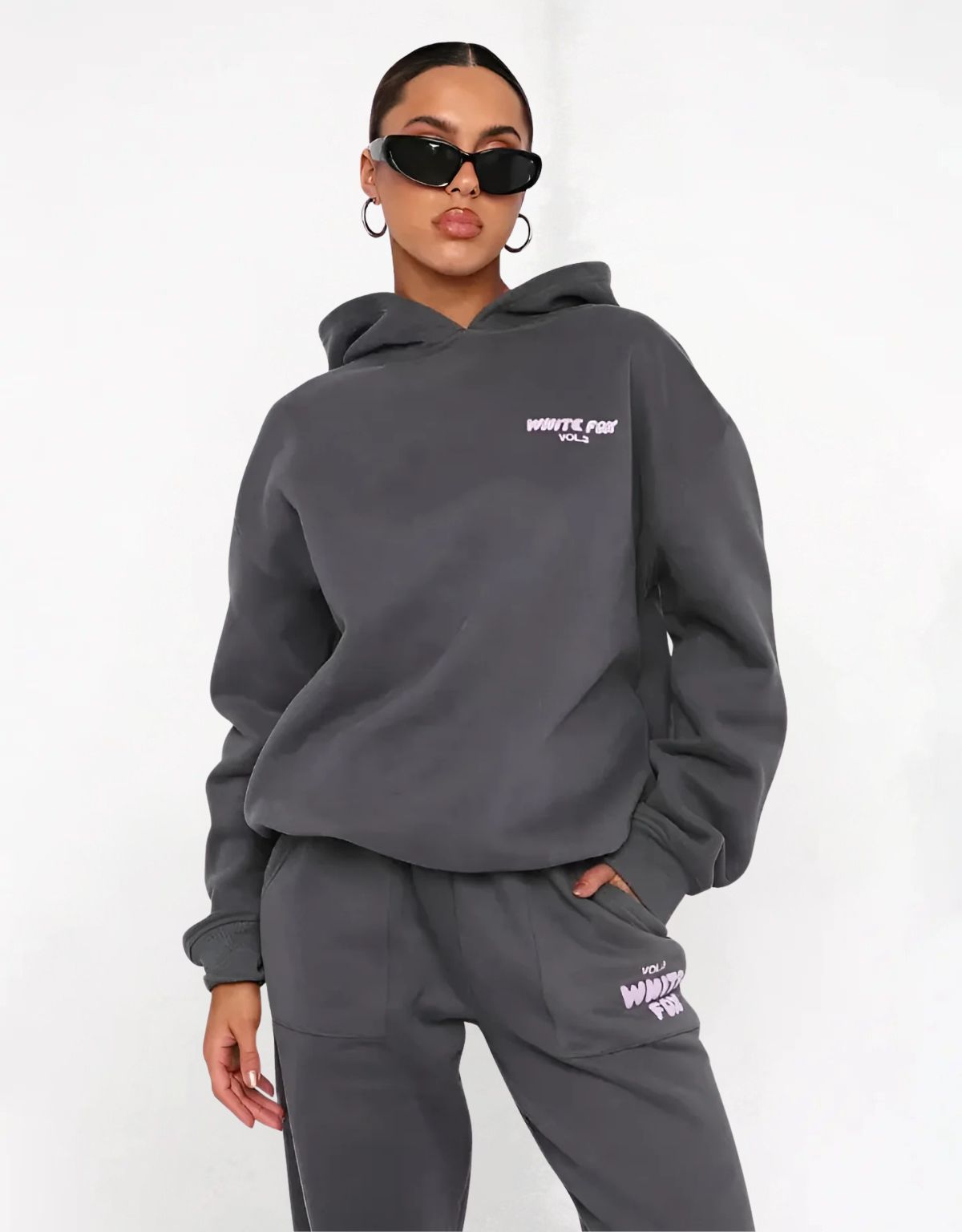 Women's Hoodie & Jogger Set | Relaxed Fit Lounge Two-Piece