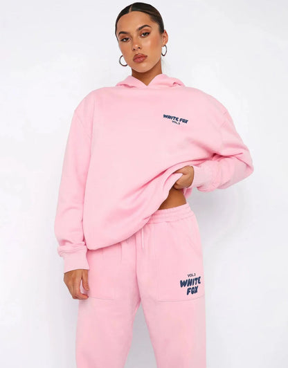 Women's Hoodie & Jogger Set | Relaxed Fit Lounge Two-Piece