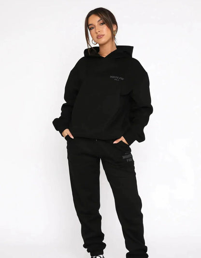Women's Hoodie & Jogger Set | Relaxed Fit Lounge Two-Piece