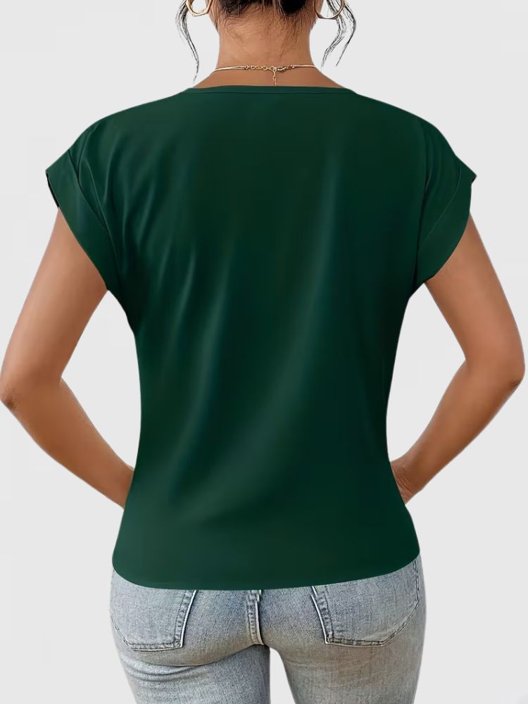 Women's Loose Fit V-Neck T-Shirt | Relaxed Summer Tee