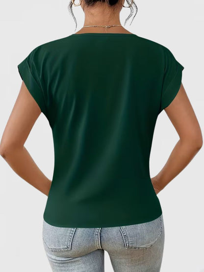 Women's Loose Fit V-Neck T-Shirt | Relaxed Summer Tee