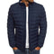 Men's Padded Puffer Jacket | High Collar Lightweight Warmth