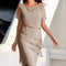 Women's Chiffon Style Midi Dress | Luxe Occasion Wear