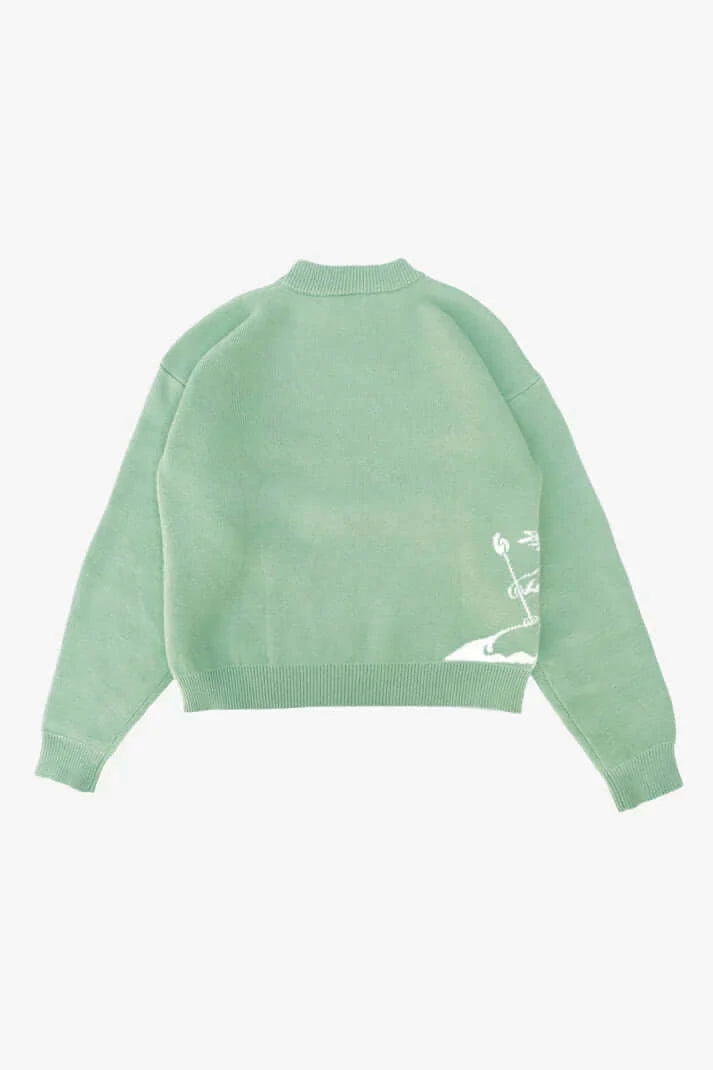 Unisex Wool-Blend Knit Sweater | Minimalist Scandi Layer