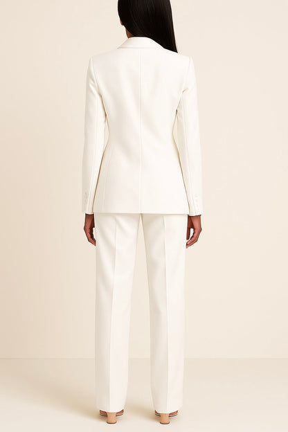 Women's Tailored Blazer Suit Set | Two-Piece Office Wear