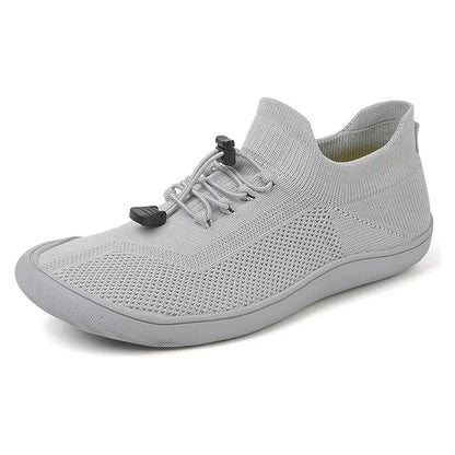 Unisex Knit Barefoot Shoes | Toggle Lace-Up Wide Toe Box