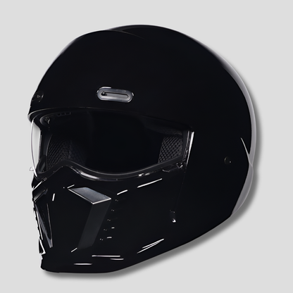 Retro Motorcycle Helmet | Open Face Pilot Style
