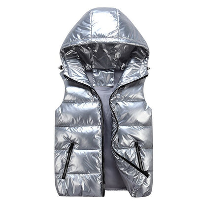 Men's Hooded Puffer Gilet | Lightweight Insulated Sleeveless Jacket