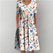 Women's Floral Ruffle Summer Dress | Vintage Style