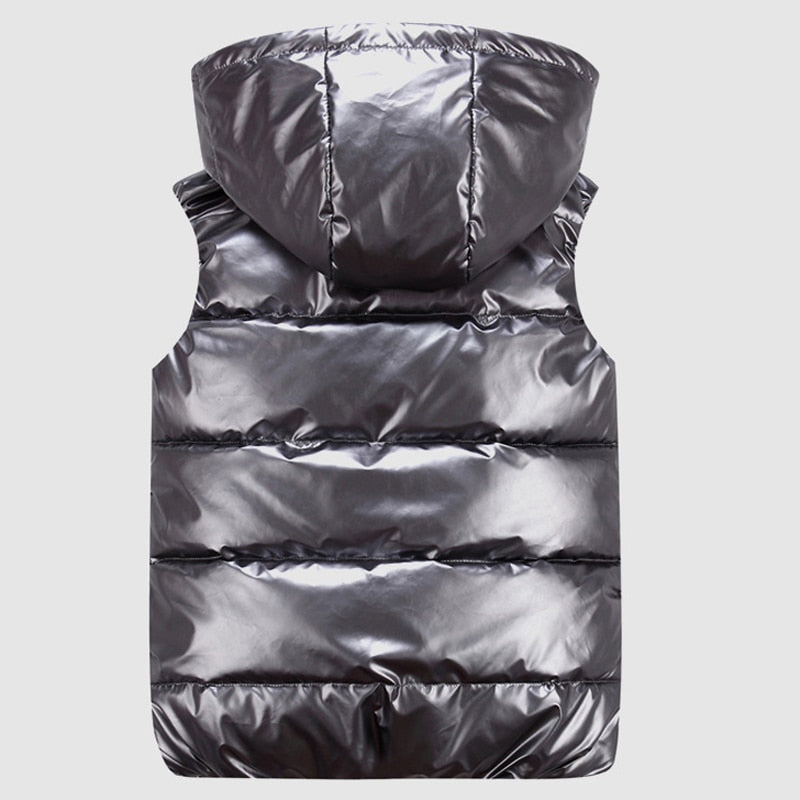 Men's Hooded Puffer Gilet | Lightweight Insulated Sleeveless Jacket