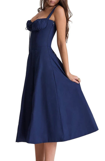 Women's Floral Bustier Sundress | Waist-Shaping Fit