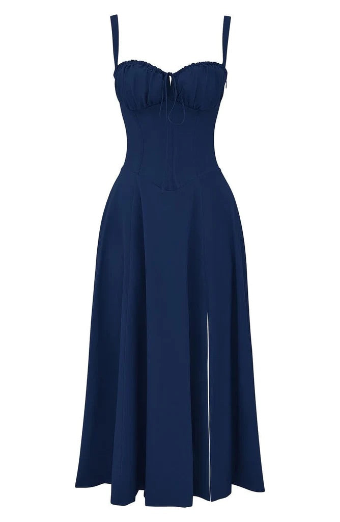 Women's Floral Bustier Sundress | Waist-Shaping Fit