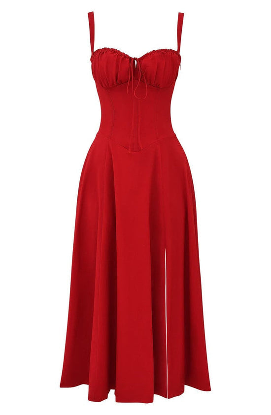 Women's Floral Bustier Sundress | Waist-Shaping Fit