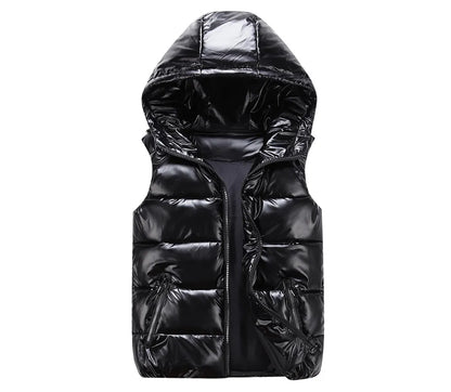 Men's Hooded Puffer Gilet | Lightweight Insulated Sleeveless Jacket