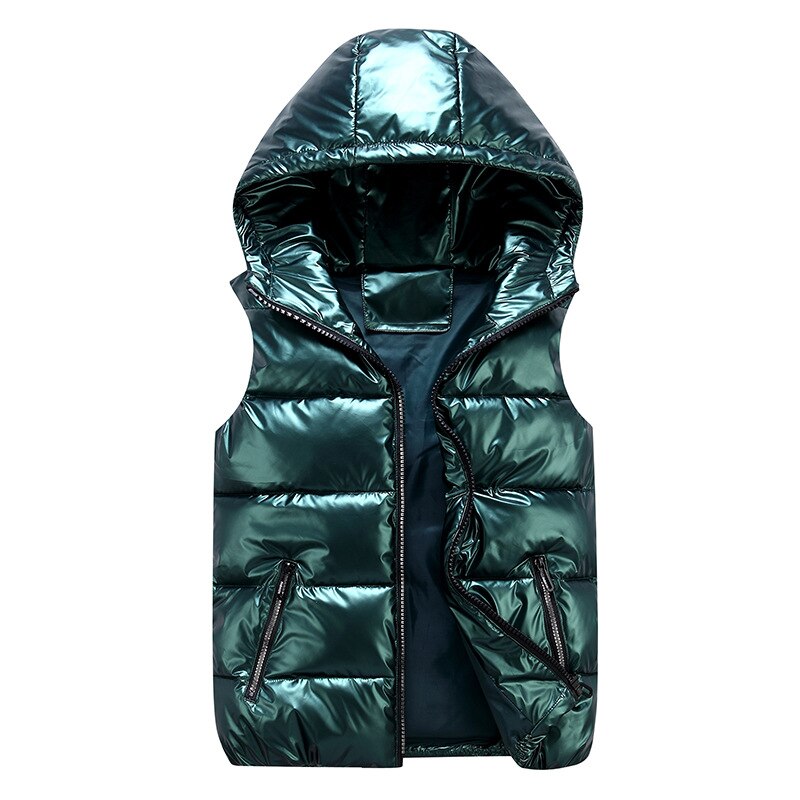Men's Hooded Puffer Gilet | Lightweight Insulated Sleeveless Jacket
