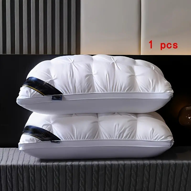 Hypoallergenic Neck Support Pillow | Machine-Washable Memory Foam