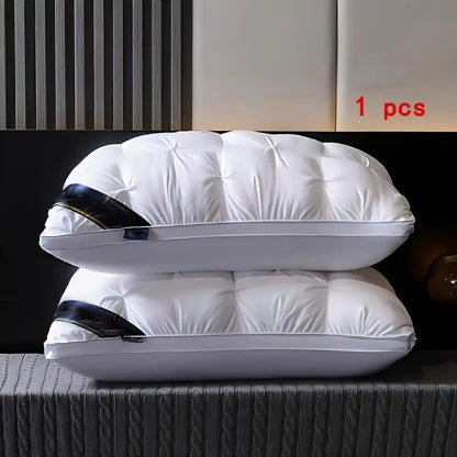 Hypoallergenic Neck Support Pillow | Machine-Washable Memory Foam