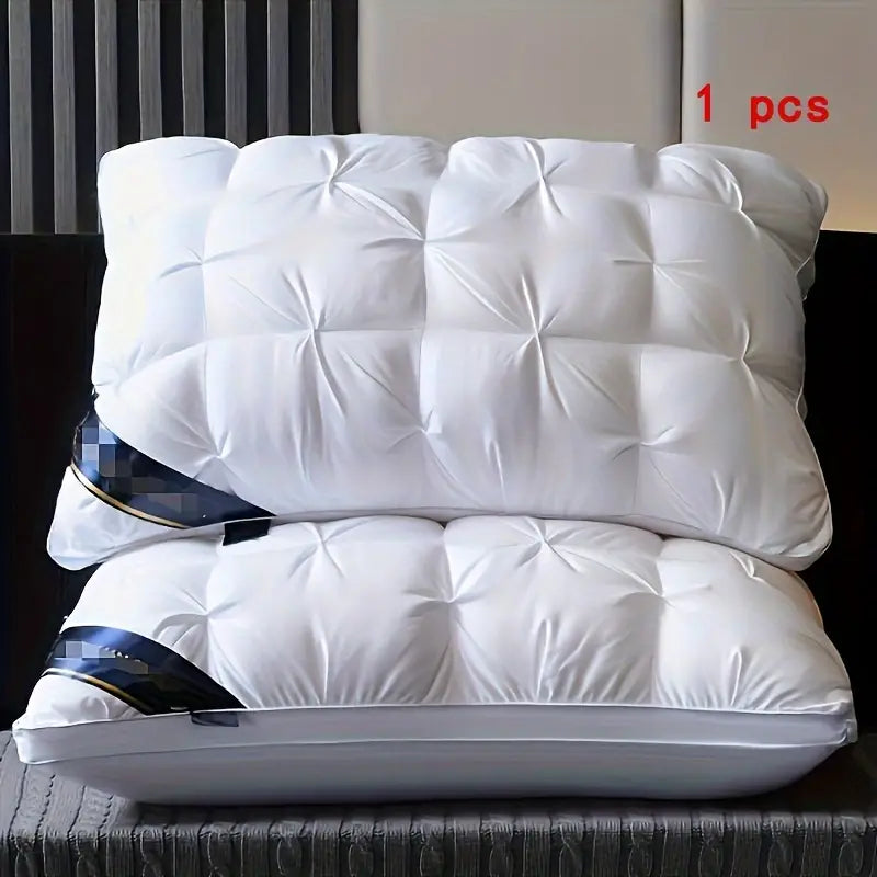 Hypoallergenic Neck Support Pillow | Machine-Washable Memory Foam