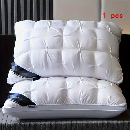 Hypoallergenic Neck Support Pillow | Machine-Washable Memory Foam