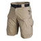 Men's Cargo Shorts | Zip Pockets & Elastic Waistband