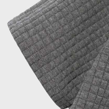 Men's Check Pattern Polo Shirt | Contrast Collar Detail