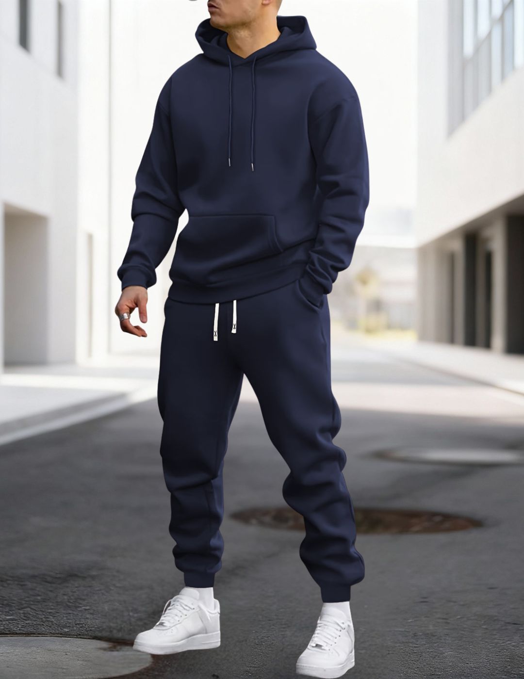 Men's Two-Piece Tracksuit Set | Hoodie & Joggers Casual Comfort