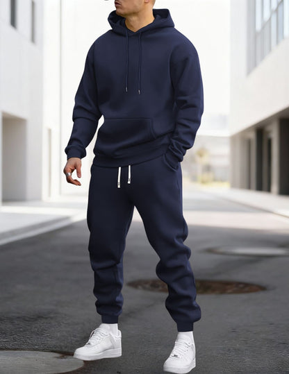 Men's Two-Piece Tracksuit Set | Hoodie & Joggers Casual Comfort
