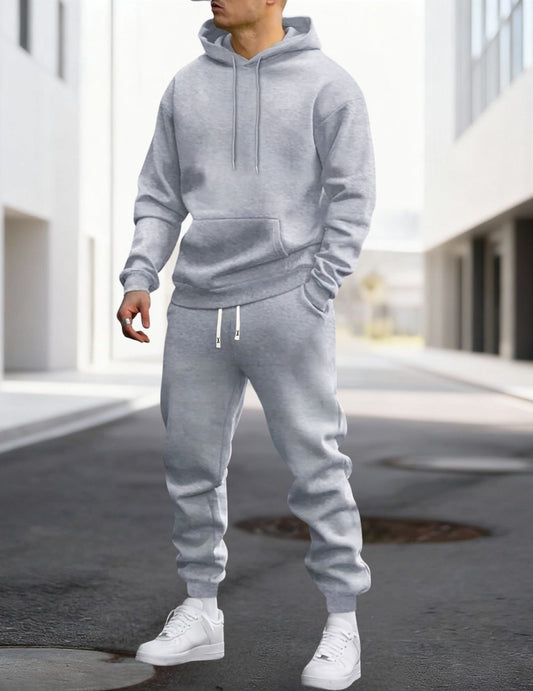 Men's Two-Piece Tracksuit Set | Hoodie & Joggers Casual Comfort