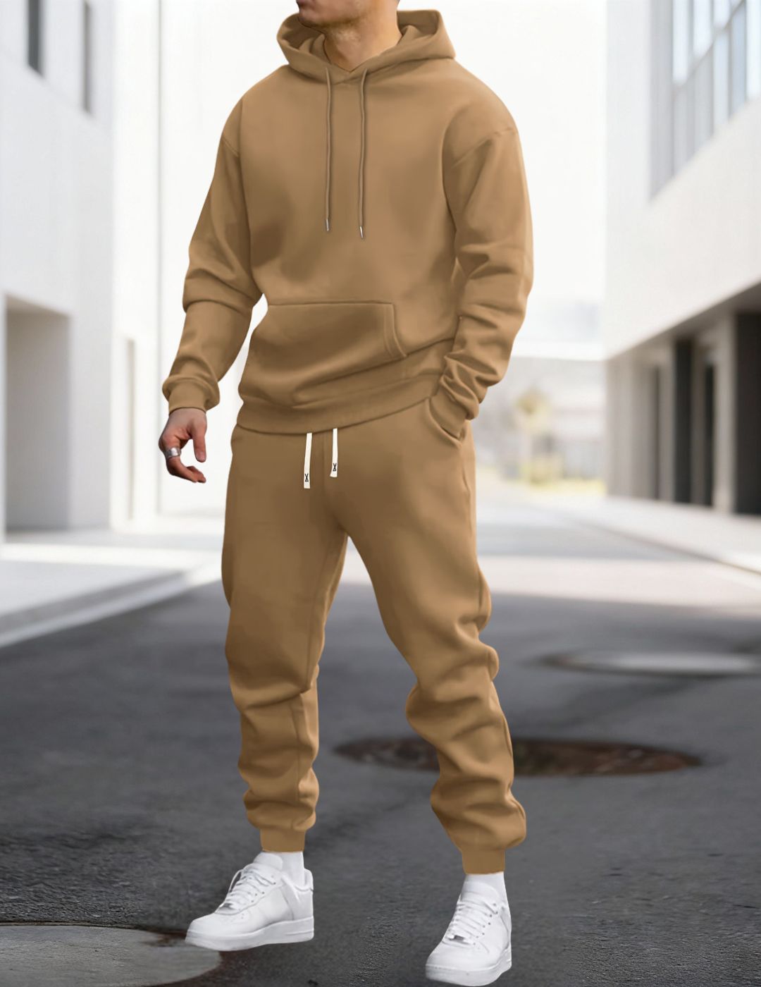Men's Two-Piece Tracksuit Set | Hoodie & Joggers Casual Comfort
