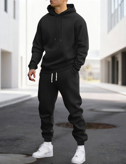 Men's Two-Piece Tracksuit Set | Hoodie & Joggers Casual Comfort