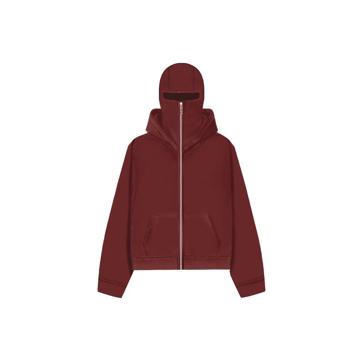 Unisex Mask Hoodie | Wind-Resistant Outdoor Streetwear