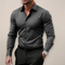 Men's Slim Fit Long Sleeve Shirt