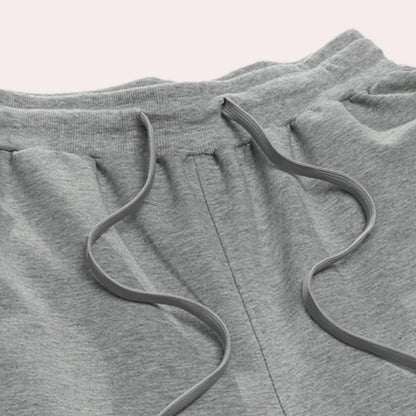 Men's Straight Leg Joggers | Cotton Blend Drawstring Waist