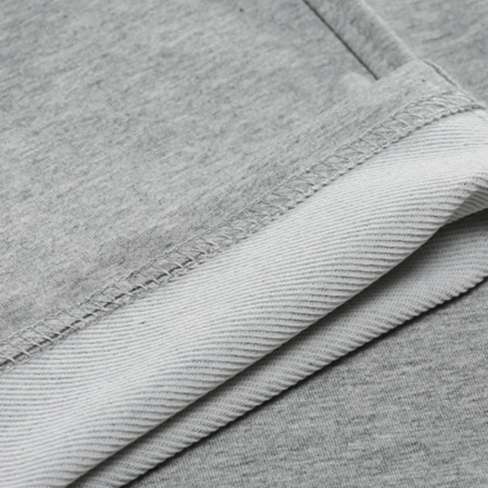 Men's Straight Leg Joggers | Cotton Blend Drawstring Waist