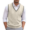 Men's Sleeveless V-Neck Sweater Vest